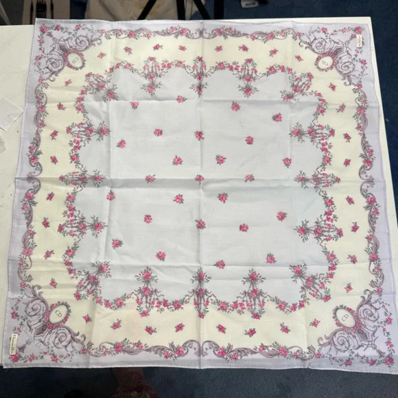 Dior Purple Hankachi Scarf - Picture 2 of 5